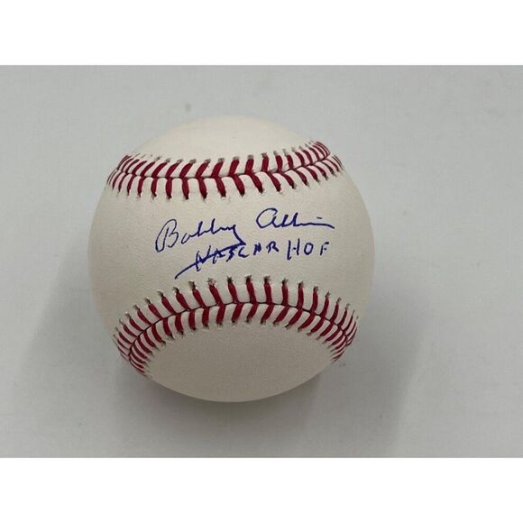 Bobby Allison Signed Rawlings Official Major League Baseball Nascar HOF JSA COA - Picture 2 of 10